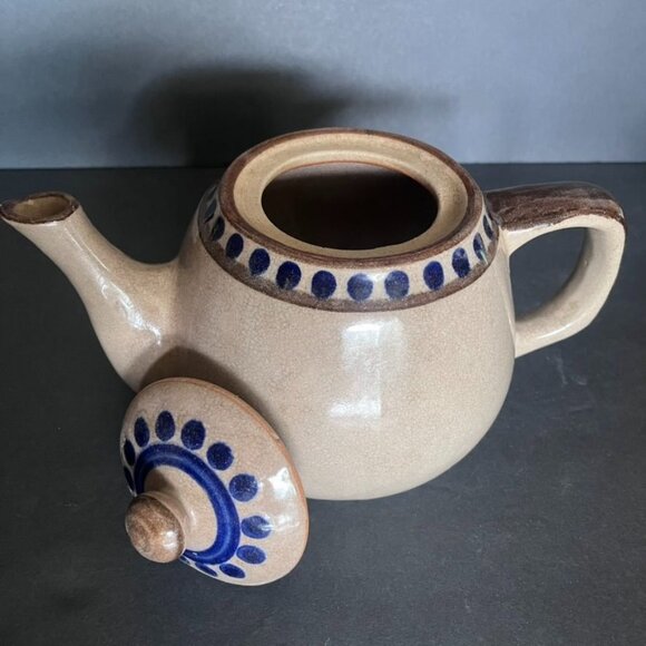 Vintage Mexican Acambaro 1 1/2 qt Handcrafted Ceramic Teapot Decor Piece READ - Picture 2 of 8